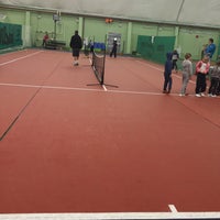 Photo taken at Тенисный центр &amp;quot;Виктория&amp;quot; by Наталья Ш. on 4/7/2015