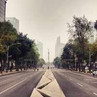 Photo taken at Avenida Paseo de la Reforma by Esteban B. on 12/6/2015