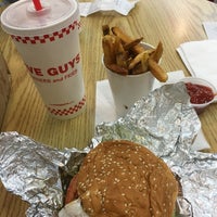 Photo taken at Five Guys by Sam A. on 5/23/2016