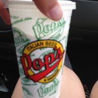 Photo taken at Pop&amp;#39;s Italian Beef &amp;amp; Sausage by Missie M. on 5/31/2013