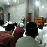Photo taken at Masjid Jami&amp;#39; Al Istiqomah by Taufik O. on 1/23/2013