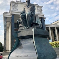 Photo taken at Памятник Ф. М. Достоевскому by smelena on 8/31/2018