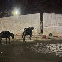 Photo taken at Animals In War Memorial by Chris M. on 12/17/2022
