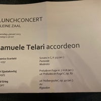 Photo taken at Kleine Zaal Concertgebouw by Hans C. on 1/4/2023