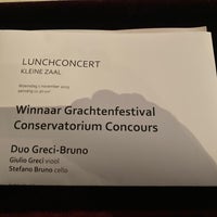 Photo taken at Kleine Zaal Concertgebouw by Hans C. on 11/1/2023