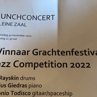 Photo taken at Kleine Zaal Concertgebouw by Hans C. on 11/30/2022