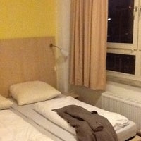 Photo taken at A&amp;amp;O Hostel Hamburg City by Carola S. on 12/26/2012