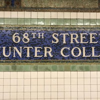 Photo taken at MTA Subway - 68th St/Hunter College (6) by Scott W. on 10/26/2019