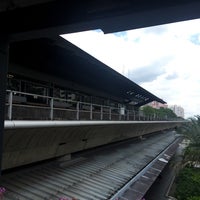 Photo taken at Yew Tee MRT Station (NS5) by Steven J. on 3/12/2016