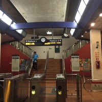 Photo taken at Bangkit LRT Station (BP9) by Steven J. on 4/7/2016