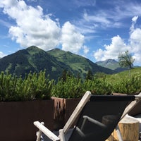 Das Foto wurde bei Alpen-Karawanserai Hotel Saalbach-Hinterglemm von Sashul&amp;#39;ka am 7/3/2016 aufgenommen