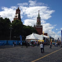 Photo taken at Formula E Moscow ePrix set-up by George K. on 6/6/2015