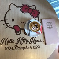 Photo taken at Sanrio Hello Kitty House by truus on 2/8/2019