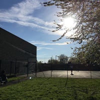 Photo taken at Hackney Downs Tennis Courts by Conor P. on 4/9/2017