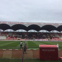Photo taken at Samsun 19 Mayıs Stadyumu by 🇹🇷Erdinç🇹🇷 on 2/26/2017