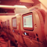 Photo taken at EK355 SIN-DXB / Emirates by whereisemil on 12/29/2012