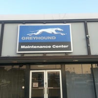 Photo taken at Greyhound Maintenance Garage by Brandon H. on 11/30/2012