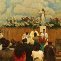 Photo taken at Parroquia Del Sagrado Corazón Y Nuestra Señora de San Juan de los Lagos by Cony R. on 6/2/2013
