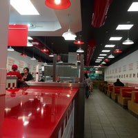 Photo taken at Five Guys by Tom H. on 4/24/2016