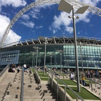 Photo taken at Wembley Stadium by Tom H. on 7/2/2016