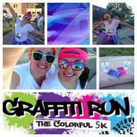Photo taken at The Graffiti Run! by Marianne H. on 6/2/2013