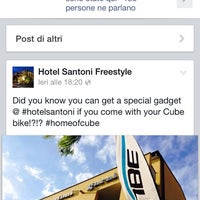 Das Foto wurde bei Hotel Santoni Freelosophy von Fabio T. am 6/1/2014 aufgenommen