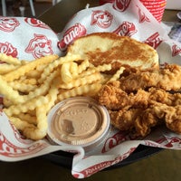 Photo taken at Raising Cane&amp;#39;s Chicken Fingers by Tam G. on 7/2/2015