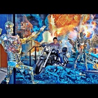 Photo taken at Terminator 2 3-D: Battle Across Time by 😊 Candis H. on 12/8/2012