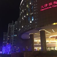 Photo taken at Sheraton Tianjin Binhai Hotel by Shunitsu M. on 4/14/2015