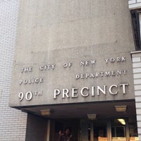 Photo taken at NYPD - 90th Precinct by Jonathan P. on 10/29/2013