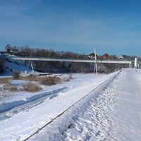 Photo taken at Вантовый мост через р. Челна by Игорь on 3/14/2013
