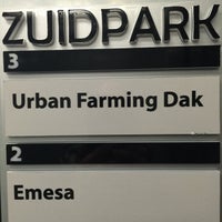 Photo taken at Urban farming Zuidpark by Hans R. on 4/3/2016