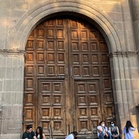Photo taken at Iglesia de Coyoacán by Mark J. on 2/28/2021