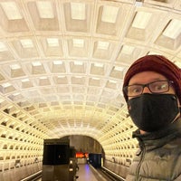 Photo taken at Federal Triangle Metro Station by Mark J. on 1/20/2022
