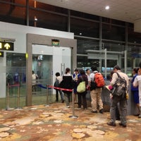 Photo taken at Yangon International Airport (RGN) by Hi on 4/30/2013