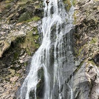 Photo taken at Powerscourt Waterfall by Diane W. on 9/28/2022