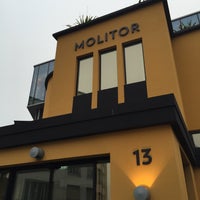 Photo taken at Hôtel Molitor by Laurent G. on 2/18/2015