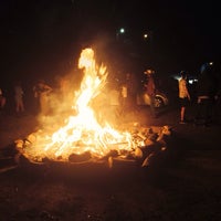 Photo taken at Bonfire ATL by Ty M. on 4/14/2014