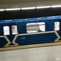 Photo taken at Станция метро «Михалово» by Elena P. on 3/26/2021