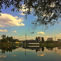 Photo taken at Пруд «Москвич» by Иван Хафизов Nalichniki.com on 8/20/2013