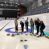 Photo taken at Ice Cube Curling Center by ola b. on 2/8/2018