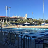 Photo taken at John C Argue Swim Stadium by Enrique N. on 8/15/2016