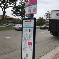 Photo taken at The Big Blue Bus Stop 2218 by Andrea H. on 6/10/2017