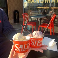 Photo taken at Salt &amp;amp; Straw by Laura S. on 12/21/2022