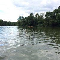 Photo taken at Prospect Park Lake by Annie P. on 7/10/2016