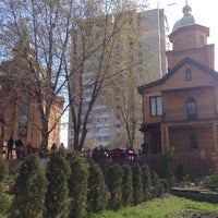 Photo taken at Храм святого Феодосия Черниговского by Sergey B. on 4/16/2017