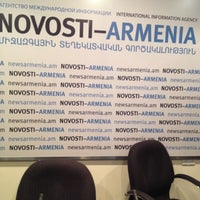 Photo taken at News-Armenia Agency by Sergey B. on 11/15/2012