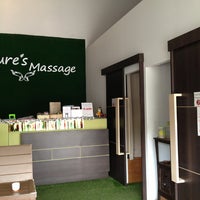 Photo taken at Nature&amp;#39;s Massage by Oh! on 2/10/2013
