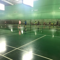 Photo taken at SP Badminton Court by Oh! on 8/18/2018