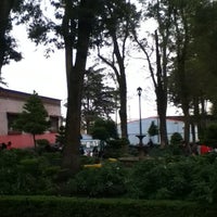 Photo taken at Jardin De Cuajimalpa by Aszel Q. on 10/3/2012